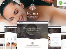 Purina – Spa & Wellness Elementor Template Kit