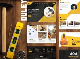 Quley – Construction & Engineering Elementor Template Kit