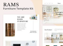 Rams – Furniture eCommerce Elementor Template Kit