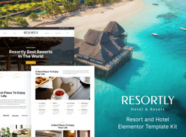 Resortly – Resort & Hotel Elementor Template Kit