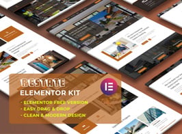 Restate – Construction Builder Elementor Template Kit