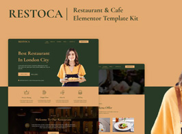 Restoca – Restaurant & Cafe Elementor Template Kit