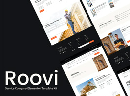 Roovi – Home Improvement Elementor Template Kit