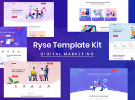 Ryse – SEO & Digital Marketing Elementor Template Kit