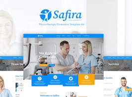 Safira – Physioterapy Elementor Template Kit