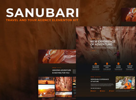 Sanubari – Travel & Tour Agency Elementor Template Kit