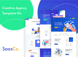 SassCo – App Landing & Startup Elementor Template Kit