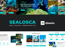 Sealosca – Sea Adventure Travel Template Kit