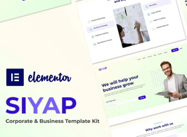 Siyap – Corporate & Business Elementor Template Kit