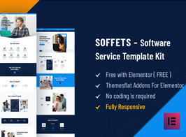 Soffets – Software & IT Service Elementor Template Kit