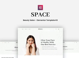 Space – Beauty Salon Elementor Template Kit