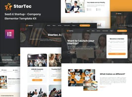 StarTec – Saas Elementor Template Kit