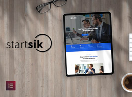 Startsik – Startup Business Elementor Template Kit