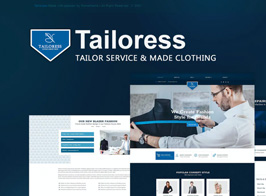 Tailoress – Tailor Service & Made Elementor Template Kit