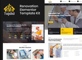 Tajdid – Renovation Elementor Template Kit