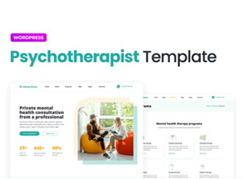 Talking Minds – Psychotherapist Elementor Template Kit