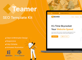Teamer – SEO Marketing Elementor Template Kit