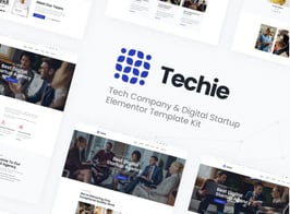 Techie | Tech Company & Digital Startup Elementor Template Kit