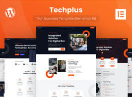 Techplus – Tech Business Elementor Template Kit