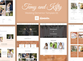 Temy and Kifty Wedding Template Kit