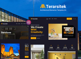 Terarsitek – Architecture Elementor Template Kit