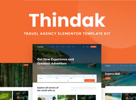 Thindak – Travel Agency Elementor Template Kit