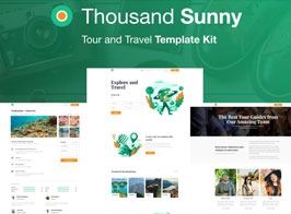 Thousand Sunny – Travel Elementor Kit