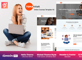 Tomahawk – Online Courses Template Kit