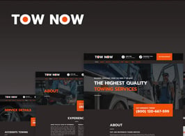 Tow Now – Towing Services Elementor Template Kit