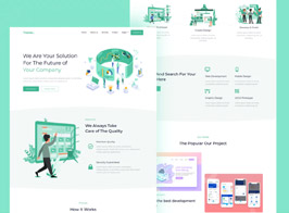Tracto – Creative Agency Elementor Template Kit