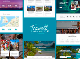 Trawell – Travel Blog Elementor Template Kit