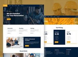 Trotol – Renovation Elementor Template Kit