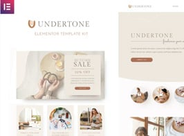 Undertone – Business Services & Shop Elementor Template Kit