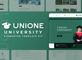 Unione – University Elementor Template Kit