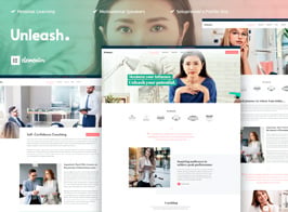 Unleash – Life Coach Elementor Template Kit