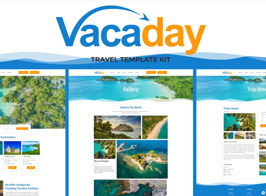 Vacaday – Travel Agency Elementor Template Kit