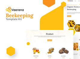 Veerena – Honey Bee Elementor Template Kit