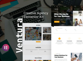 Ventura – Creative Agency Elementor Template Kit