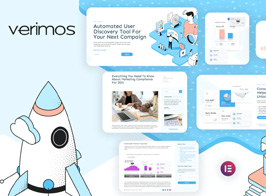 Verimos – Tech Startup & Digital Company Template Kit
