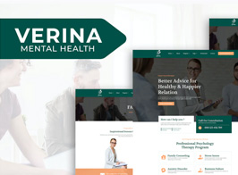Verina – Mental Health Elementor Template Kit