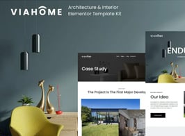 Viahome – Architecture & Interior Elementor Template Kit