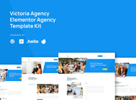 Victoria – Agency & Business Elementor Template Kit