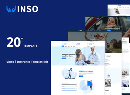 Vinso | Insurance Elementor Template Kit