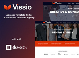 Vissio – Business Elementor Template Kit