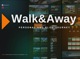 Walk&Away – Travel Blog & Tours Elementor Template Kit