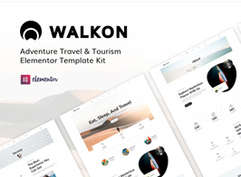 WalkOn – Adventure Travel & Tourism Elementor Template Kit