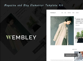 Wembley – Blog & Magazine Elementor Template Kit