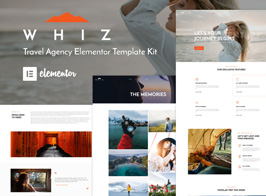Whiz – Travel Agency Elementor Template Kit