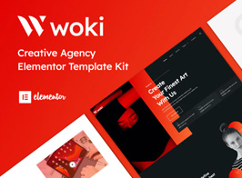 Woki – Creative Agency Elementor Template Kit