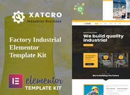Xatcro – Factory Industrial Elementor Template Kit